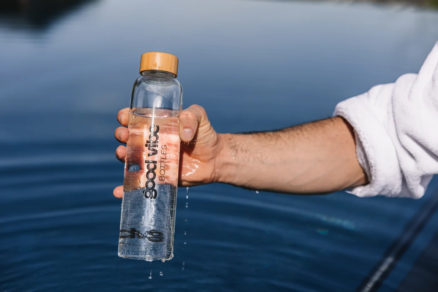 Borosilicate glass bottle