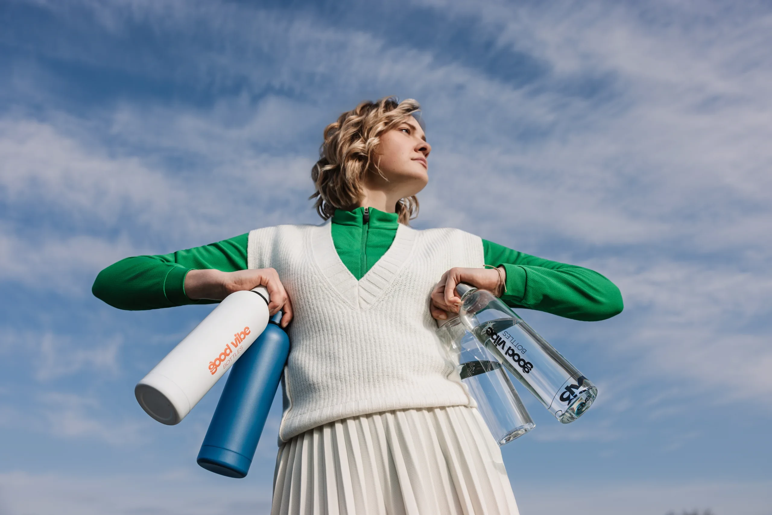 Personalisierte Trinkflaschen von Good Vibe Bottles