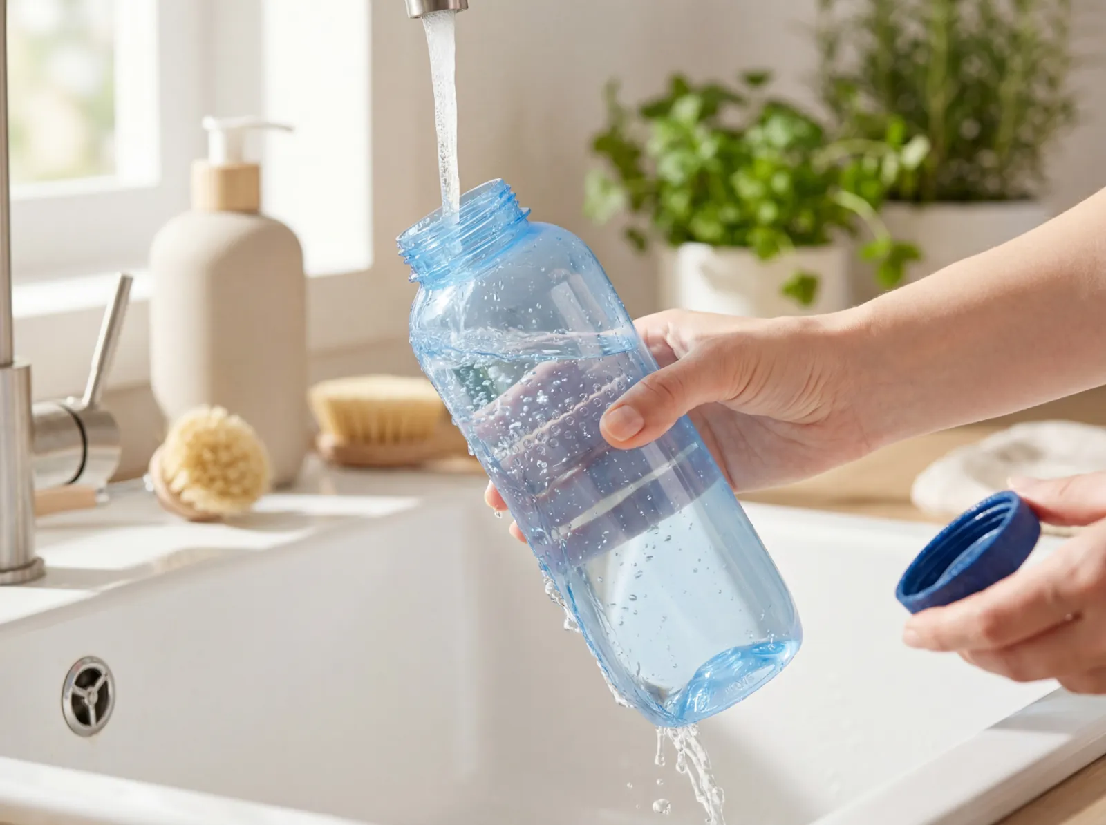 Trinkflasche richtig reinigen: So bleibt sie sauber und hygienisch